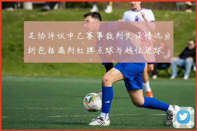足协评议中乙赛事裁判失误情况分析包括漏判红牌点球与越位进球