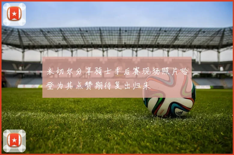 米切尔分享骑士季后赛现场照片哈登为其点赞期待复出归来